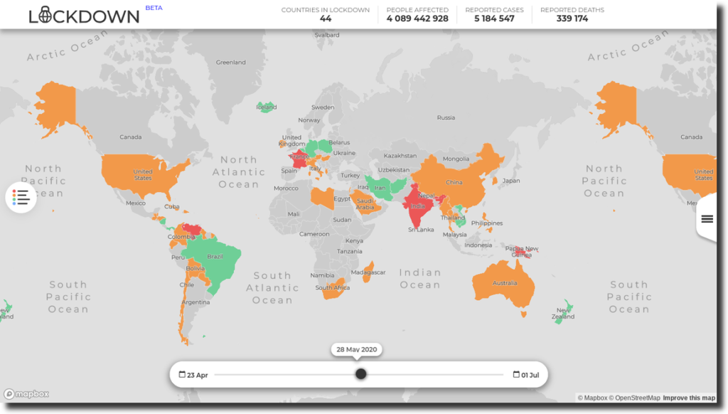 how to get experience in tech, open source, covid-19 map, covid-19 resource