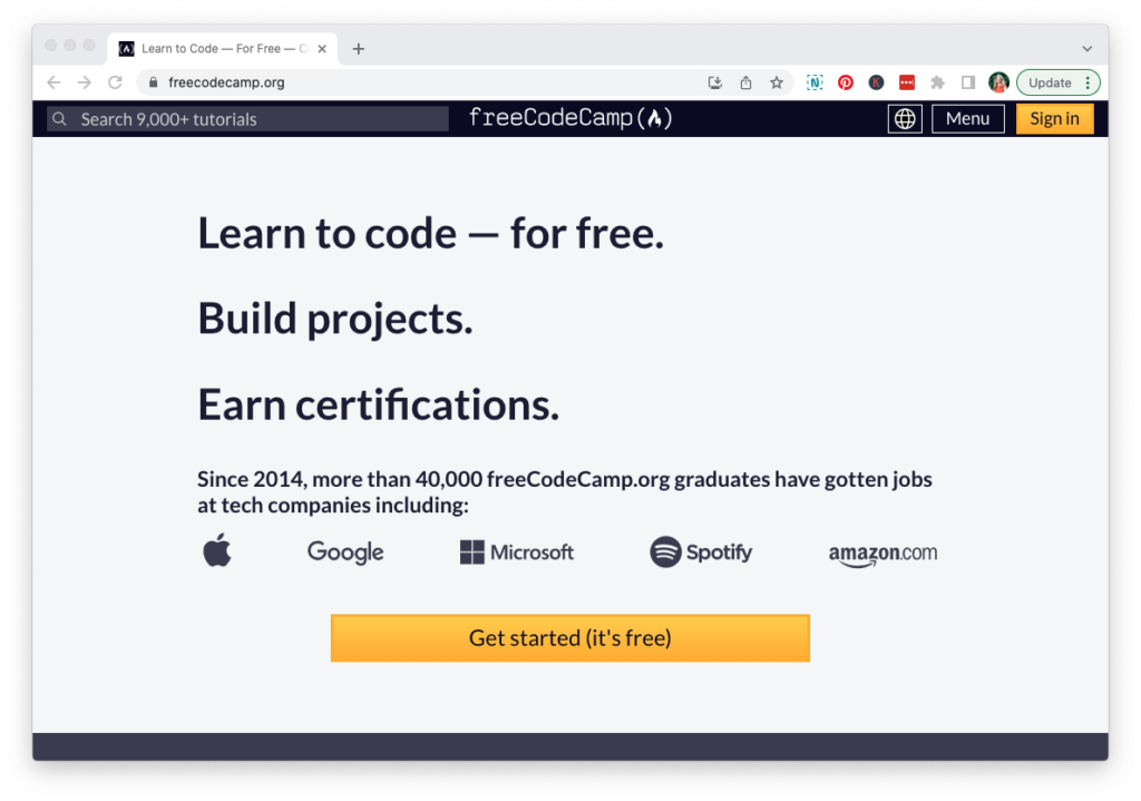 100+ Free Online Websites to Learn to Code for Beginners - Skillcrush