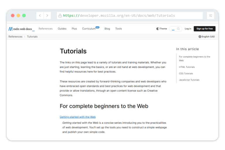 MDN Web Docs