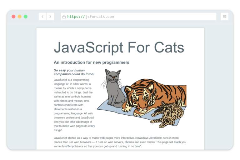 JavaScript for Cats
