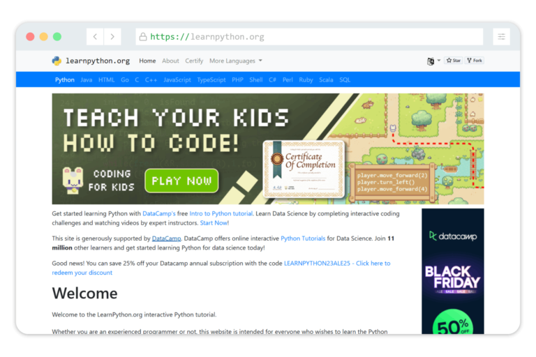 LearnPython.org