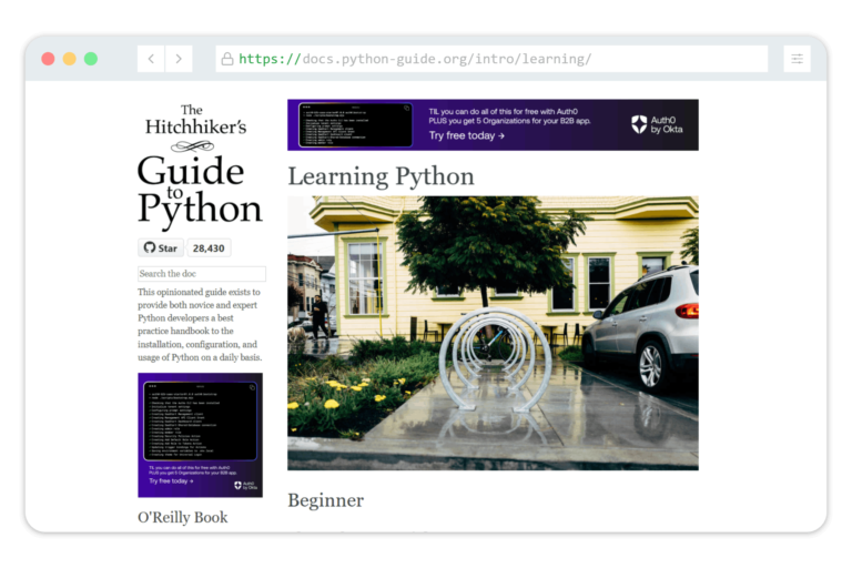 Hitchhiker’s Guide to Python